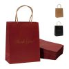 Wholesale Recyclable Food Bag Brown Kraft Paper Shopping Bags