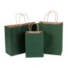 Wholesale Recyclable Food Bag Brown Kraft Paper Shopping Bags