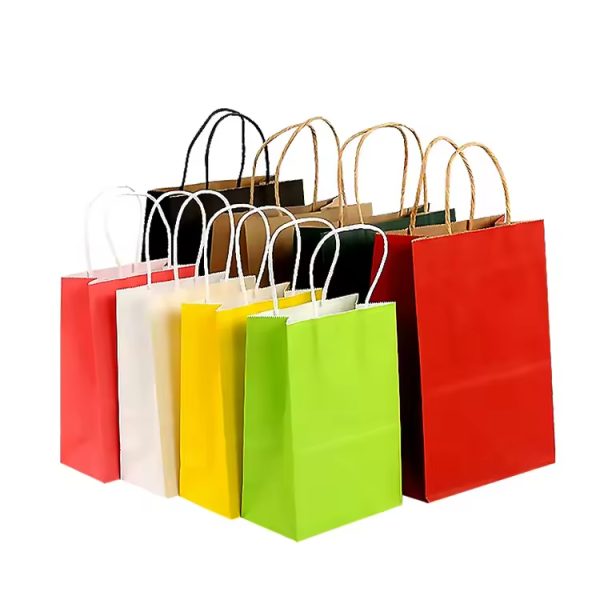 High Quality Customize Kraft Paper Bags for Gift Package