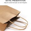 Manufacturer Wholesale Takeaway Biodegradable Shopping Kraft Paper Bags