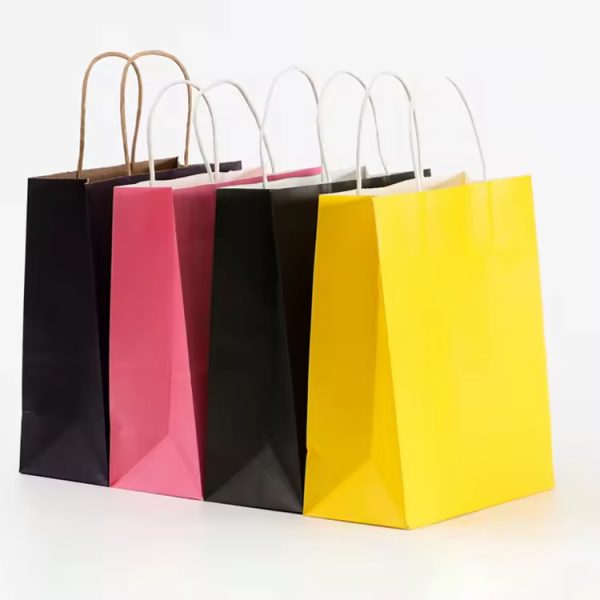 High Quality Customize Kraft Paper Bags for Gift Package