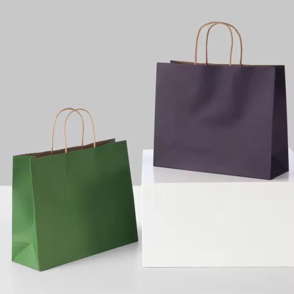 Promotion Custom Print Factory Supply Big Size Kraft Paper Bag