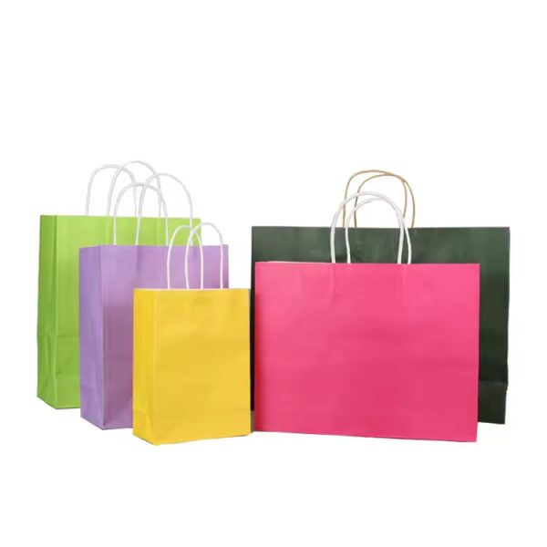 High Quality Customize Kraft Paper Bags for Gift Package