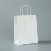Custom Print logo Recyclable Clothes Craft Paper Gift Bags With Handle