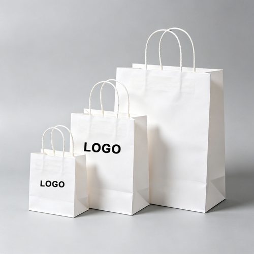 Custom Shopping Kraft Paper Bags Packaging Gift Food Take Away Paper Bag