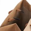 Wholesale Kraft Brown Paper Bag Clothing Shoe Shopping Paper Bag