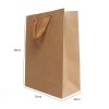 Wholesale Kraft Brown Paper Bag Clothing Shoe Shopping Paper Bag