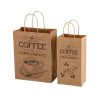 Eco-Friendly Kraft Paper Bags Custom Logo Printing Bulk Wholesale