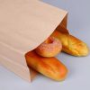Kraft Paper Pack Takeaway Bread Sandwich Chicken Food Grade Premium Brown Paper Bags