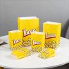 Main-001 Custom Oil-proof Kraft Paper Sandwich Cookie Bakery Packaging Kraft Paper Bag