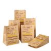 Kraft Paper Pack Takeaway Bread Sandwich Chicken Food Grade Premium Brown Paper Bags