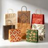 Custom Shopping Kraft Paper Bags Packaging Gift Food Take Away Paper Bag