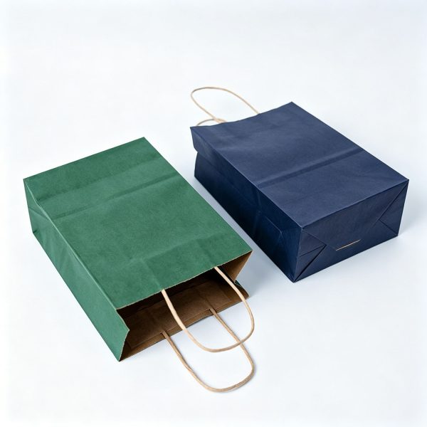 Custom Shopping Kraft Paper Bags Packaging Gift Food Take Away Paper Bag