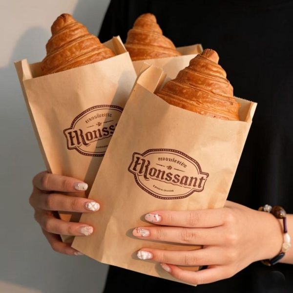 Hb1869f1a70a74b9cb1fdd64db644c7a7M Custom Oil-proof Kraft Paper Sandwich Cookie Bakery Packaging Kraft Paper Bag