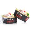 Eco Friendly Biodegradable Takeaway Kraft Paper Salad Bowl with PP Lid