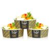 Wholesale Food Takeout Container Disposable Kraft Paper Salad Bowl with Lid