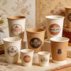 Custom Branded Coffee Paper Cup Double-Layer Insulated Printed Paper Cups