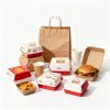 Main-001 Custom Food-grade Sandwich Fried Chicken Fast Food Takeout Burger Box