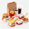 Eco Friendly UV Coated Greaseproof Biodegradable Custom Food Packaging Box