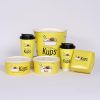 Custom Logo Disposable Paper burger Box Fast Food Packaging Takeaway Box