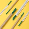 Green Plastic Straw for 500ml 700ml 1000ml Tall Cup Long Plastic pp Straw