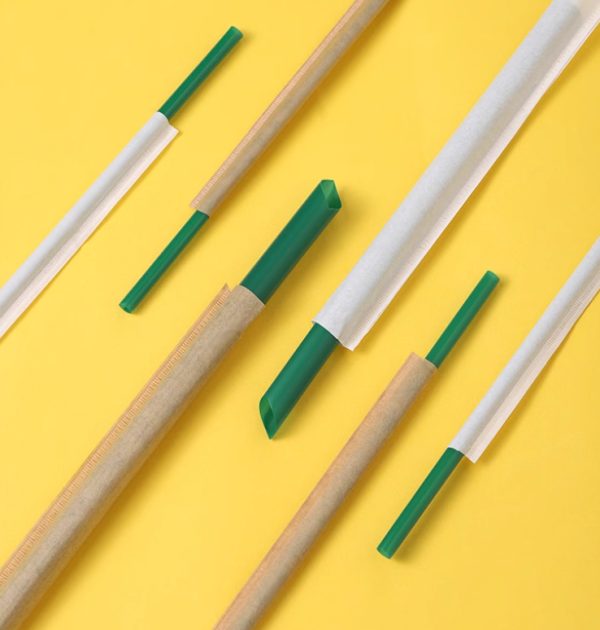 Green Plastic Straw for 500ml 700ml 1000ml Tall Cup Long Plastic pp Straw