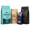 Nain-01 Custom Printed Coffee Bag Stand up Pouch with Valve Zipper for Roasted Coffee Bean