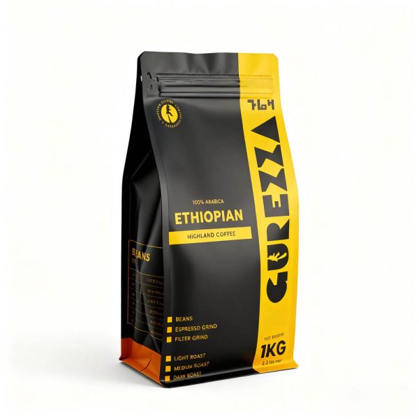 Custom Printed Coffee Bags With Valve Aluminium Foil Side Zipper Flat Bottom Bag