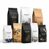 Eight Side Seal Coffee Bag Flat Bottom With Custom Digital Printing