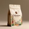 Custom Printed Coffee Packaging 8oz 12oz 250g 500g 1kg Valve Coffee Bags