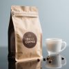 Wholesale Price Custom Printed PE Plastic Stand-up Bag Coffee Beans Packaging Bag