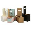 Factory Custom Size Disposable Food Drink Delivery Paper Cardboard Coffee Cup Carrier