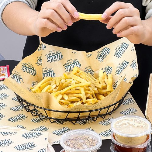 Custom Greaseproof Waterproof PE Coated Kraft Paper for Food Packaging