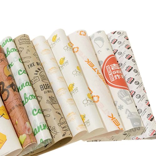 Food Grade Greaseproof Wrapping Paper for Sandwich Bread & Deli Packaging