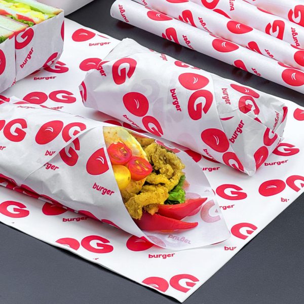 Wholesale Customized PE Coated Greaseproof Wrap Paper Oil Proof Single-Side