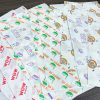Custom Fast Food burger Packaging Paper Greaseproof Sandwich Waxed Paper