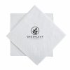 Restaurant Hotel bar Custom logo Napkins Folded Style Cocktail Napkins