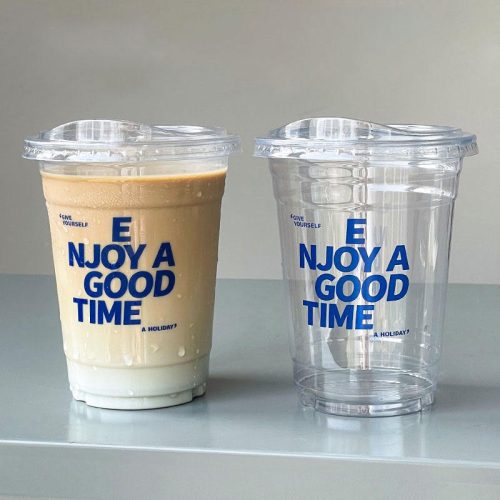 Wholesale 16oz Pet Cup Take Away Coffee Custom Cold Drink Cups