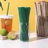 Green Plastic Straw for 500ml 700ml 1000ml Tall Cup Long Plastic pp Straw