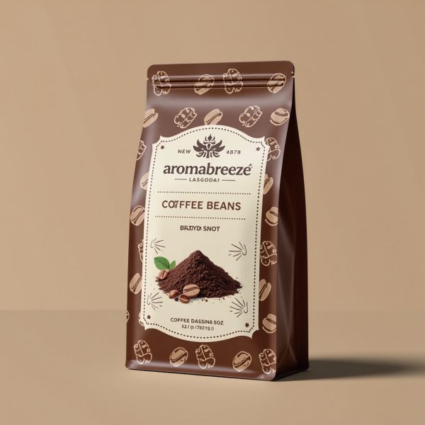 Nain-02 250g 500g 1lb Customized Printing Side Gusseted Coffee Bags With Valve
