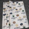 Custom Logo Greaseproof Sandwich Wrapping Paper for Burger Bakery Packaging