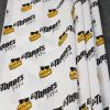 Nain-02 Greaseproof Coated Logo Printed Food Safe Sandwich Wrapping Paper Burger Packaging