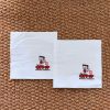Double-layer Thick Cocktail Paper Towels Natural Wood Pulp Square Napkins