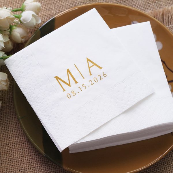 Paper Napkin Custom Printed Paper Napkins for Tea & Coffee Drink