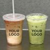 High Transparency Thickened PET Plastic Cups 12oz 16oz Clear Plastic Cold Drink Cups