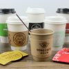 Disposable Coffee Cup Sleeves with Logo Color & Size Custom