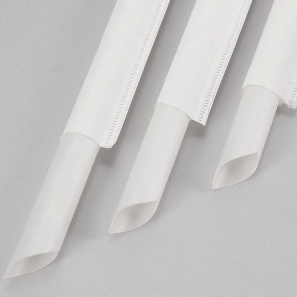 Eco Friendly Disposable Biodegradable clear Straws Plastic Pla Straws for Juice