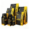 Custom Printed Coffee Bags With Valve Aluminium Foil Side Zipper Flat Bottom Bag