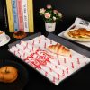 Custom Burger Kraft Paper PE-Coated Sandwich Packaging Wrapping Paper
