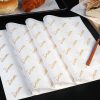 Greaseproof Burger Sandwich Custom Wrapping Paper Food-grade Wrapper Packing